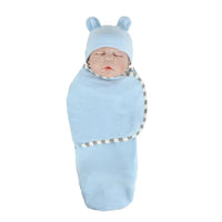 Muslin Swaddle Newborn Organic Cotton Blanket Extract Envelope Baby Sleeping Things Bedding for Boys Girls with a Hat Blanket Bag - BIG FRENCHIES