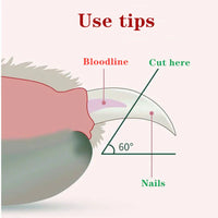 Precision Cat Nail Clipper with Safety Guard and LED Light - BIG FRENCHIES