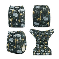 Most Popular Digital Position Baby Cloth Diaper with Microfiber Insert In Modern Printed Design For Baby Boys and Baby Girls KIds - BIG FRENCHIES