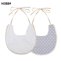 Infant Baby Bib Kid Toddler Dinner Feeding Tassel Double-side Cotton Linen Burp Cloths Saliva Towel For Baby - BIG FRENCHIES