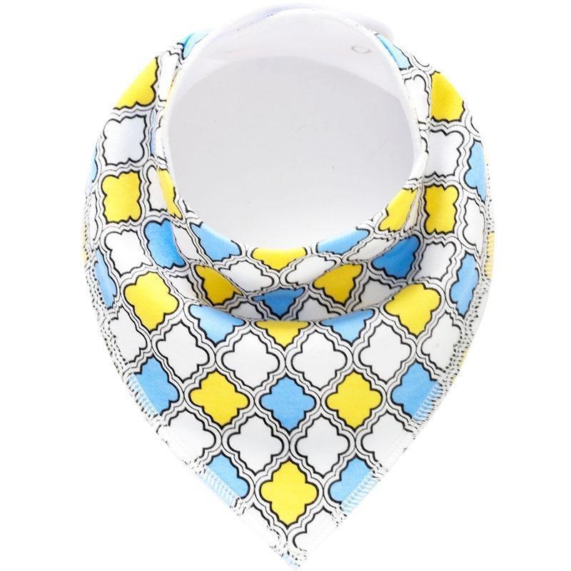 Baby Bibs Triangle scarf Cotton Cartoon Child Bandana Bib Dribble Bibs Newborn BIb for Kids - BIG FRENCHIES