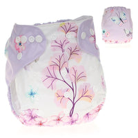 Baby Pocket Cloth Diaper Nappy Reusable Adjustable Washable No Inserts Nappie For Baby In Modern Printed Style - BIG FRENCHIES