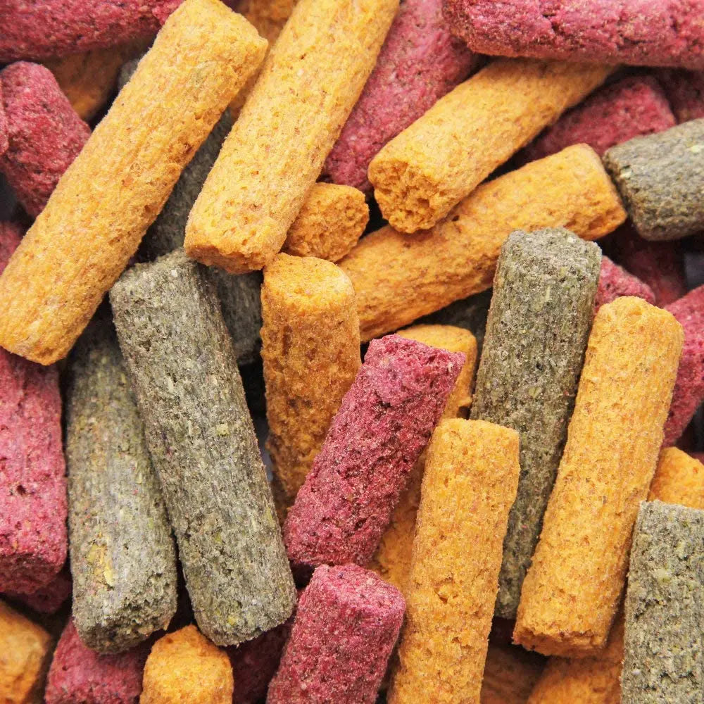 Higgins Sunburst Gourmet Natural Small Animal Treat Veggie Stix 4 oz.
