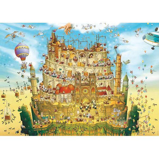 High Above That's Life 2000 Piece Jigsaw Puzzle Heye - BIG FRENCHIES