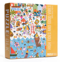 High Tide & Good Vibes 1000 Piece Jigsaw Puzzle PuzzleFolk