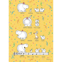 Hippo Birdie Two Ewe 300 Piece Happy Birthday Jigsaw Puzzle Workman - BIG FRENCHIES