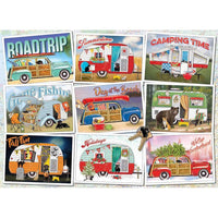 Hitting the Road 1000 Piece Jigsaw Puzzle Cobble Hill - BIG FRENCHIES