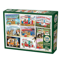 Hitting the Road 1000 Piece Jigsaw Puzzle Cobble Hill - BIG FRENCHIES
