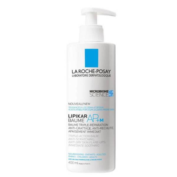 La Roche Posay Lipikar Baume AP +M Moisturizing Body Balm - Fragrance-Free Skincare for Dry, Sensitive Skin - 13.53 fl oz