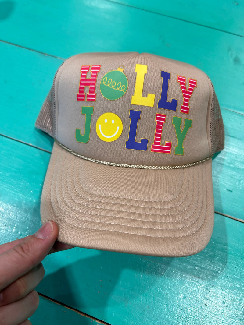 Holly Jolly Trucker Hat - BIG FRENCHIES