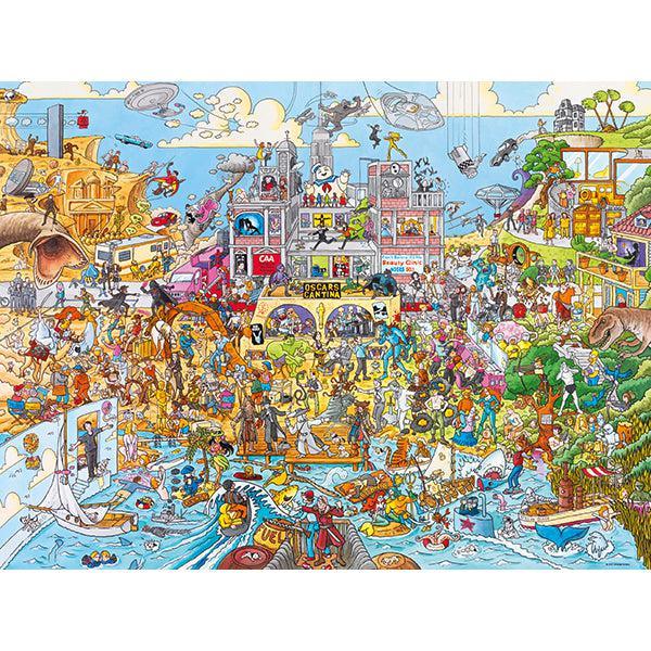 Hollyworld 1500 Piece Jigsaw Puzzle Heye - BIG FRENCHIES