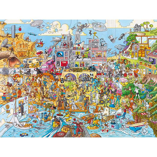 Hollyworld 1500 Piece Jigsaw Puzzle Heye