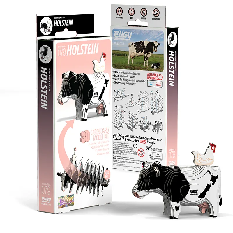 Holstein 3D Cardboard Model Kit Eugy - BIG FRENCHIES