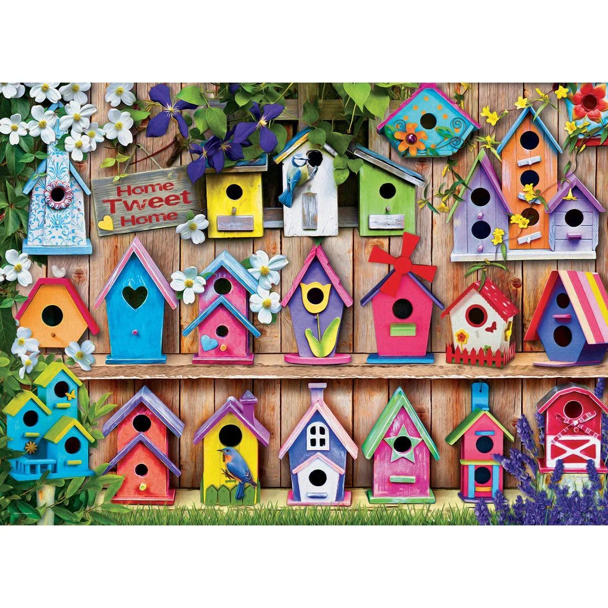 Home Tweet Home 1000 Piece Jigsaw Puzzle Eurographics - BIG FRENCHIES