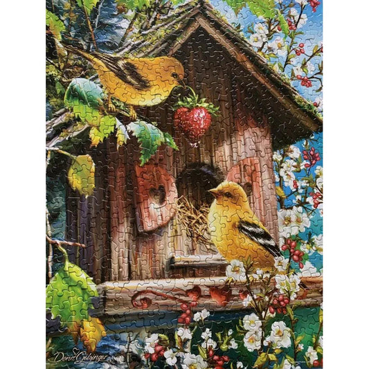 Home Tweet Home 500 Piece Jigsaw Puzzle Springbok - BIG FRENCHIES
