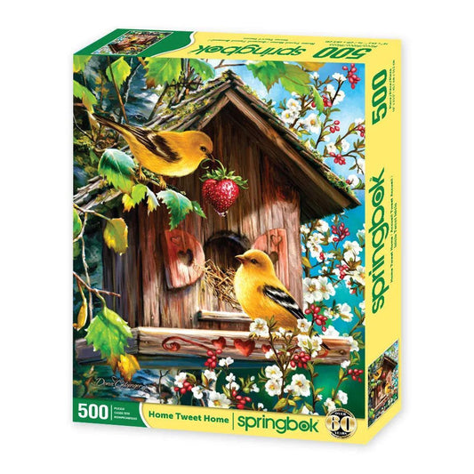 Home Tweet Home 500 Piece Jigsaw Puzzle Springbok - BIG FRENCHIES