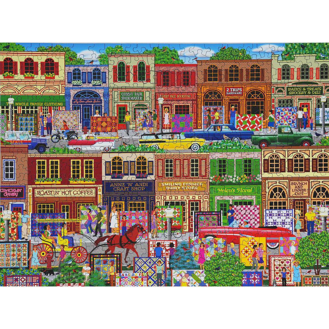 Hometown 500 Piece Jigsaw Puzzle Springbok - BIG FRENCHIES