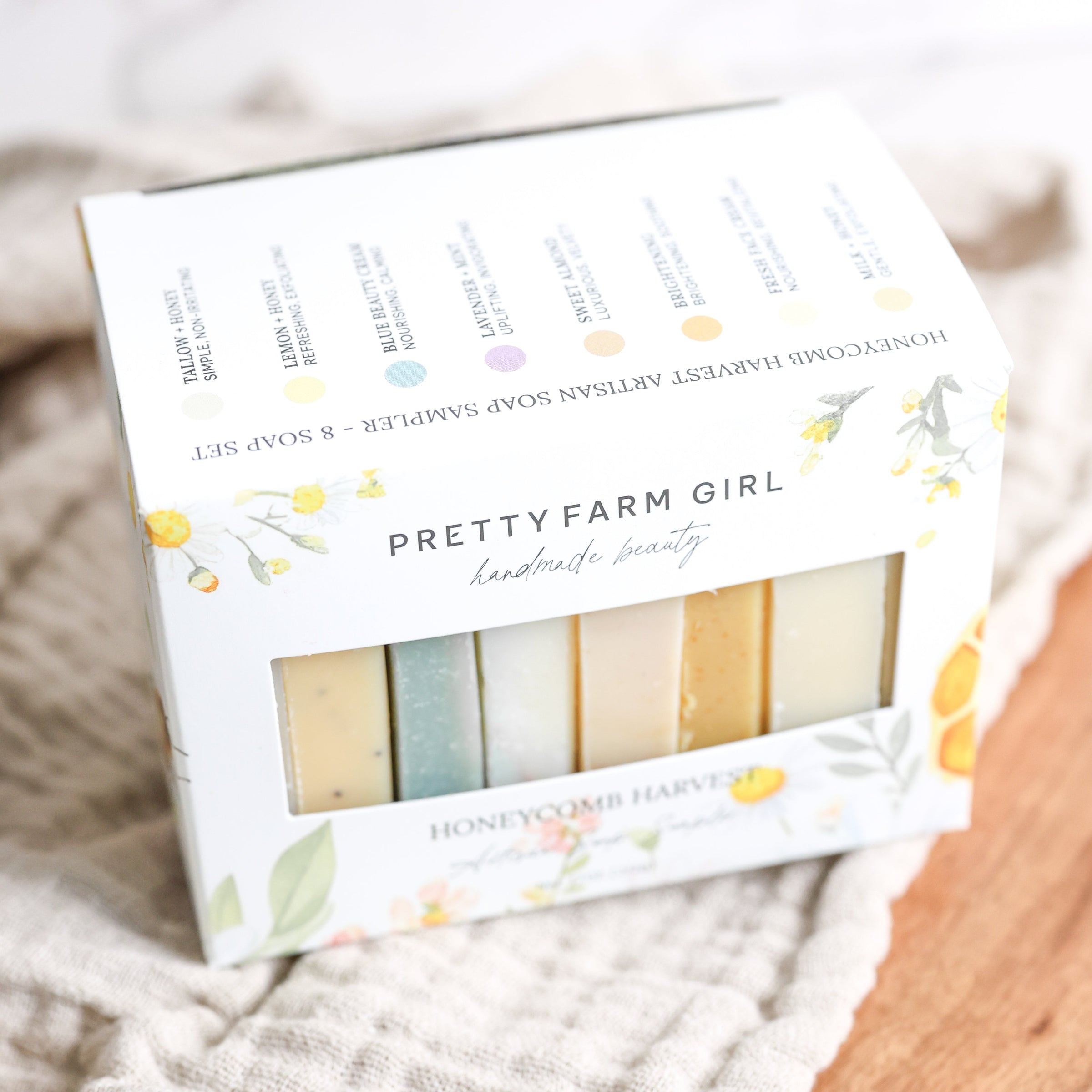 Honeycomb Harvest  Goat Milk & Tallow Soap Sampler