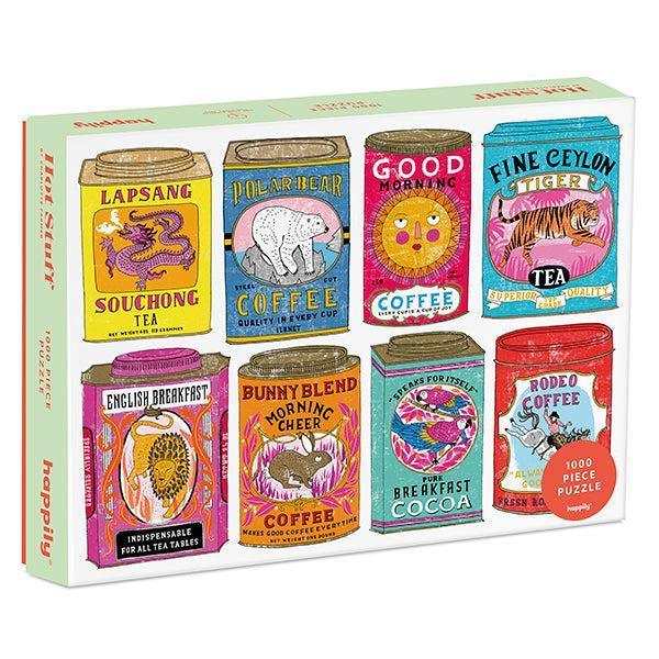 Hot Stuff 1000 Piece Jigsaw Puzzle Happily - BIG FRENCHIES