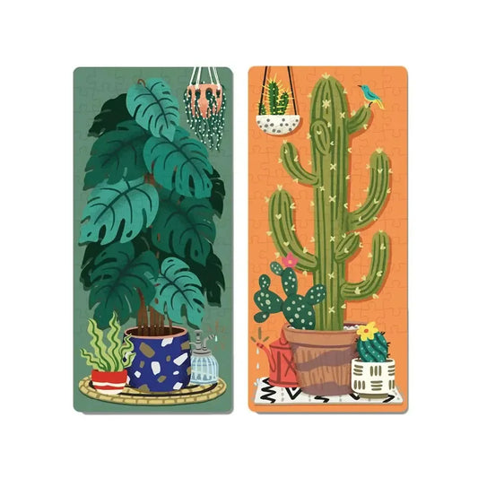 House Plants Set of 2 70 Piece Jigsaw Duel Puzzles Ridley - BIG FRENCHIES