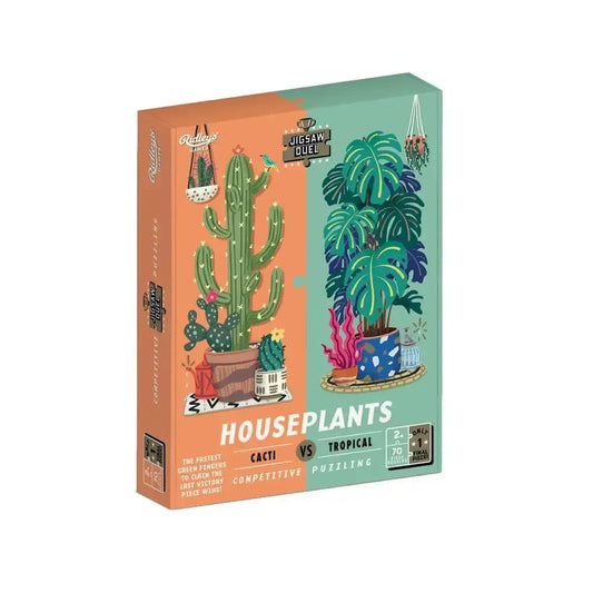House Plants Set of 2 70 Piece Jigsaw Duel Puzzles Ridley - BIG FRENCHIES
