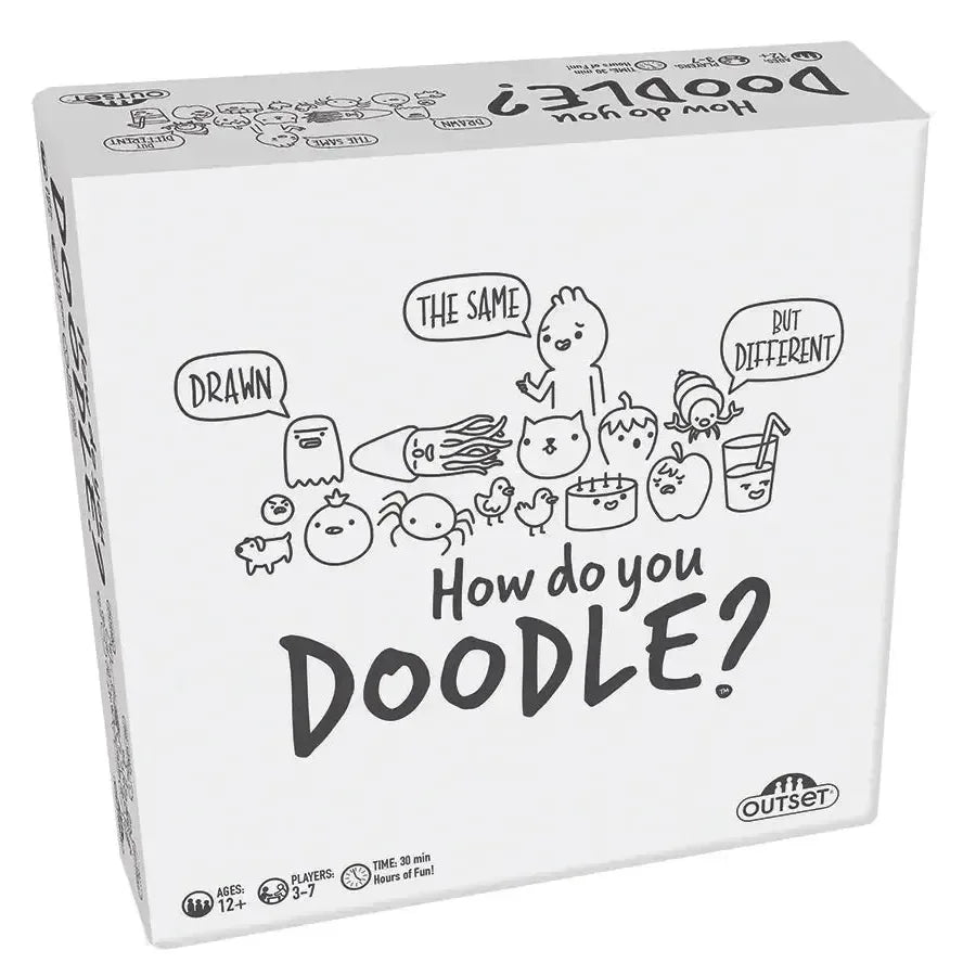 How Do You Doodle? - The Fun Fast Paced Drawing Game - Outset - BIG FRENCHIES