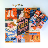 How to Greet Someone 500 Piece Jigsaw Puzzle Fred
