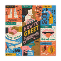 How to Greet Someone 500 Piece Jigsaw Puzzle Fred