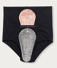 FourthWear Postpartum Recovery Underwear set of 3 + Between Legs Perineal Ice Heat Pack Saver Set