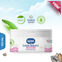 Wee Baby Organic Diaper Cream, 5.07 fl oz - Natural, Vegan, Dermatologically Tested Baby Care