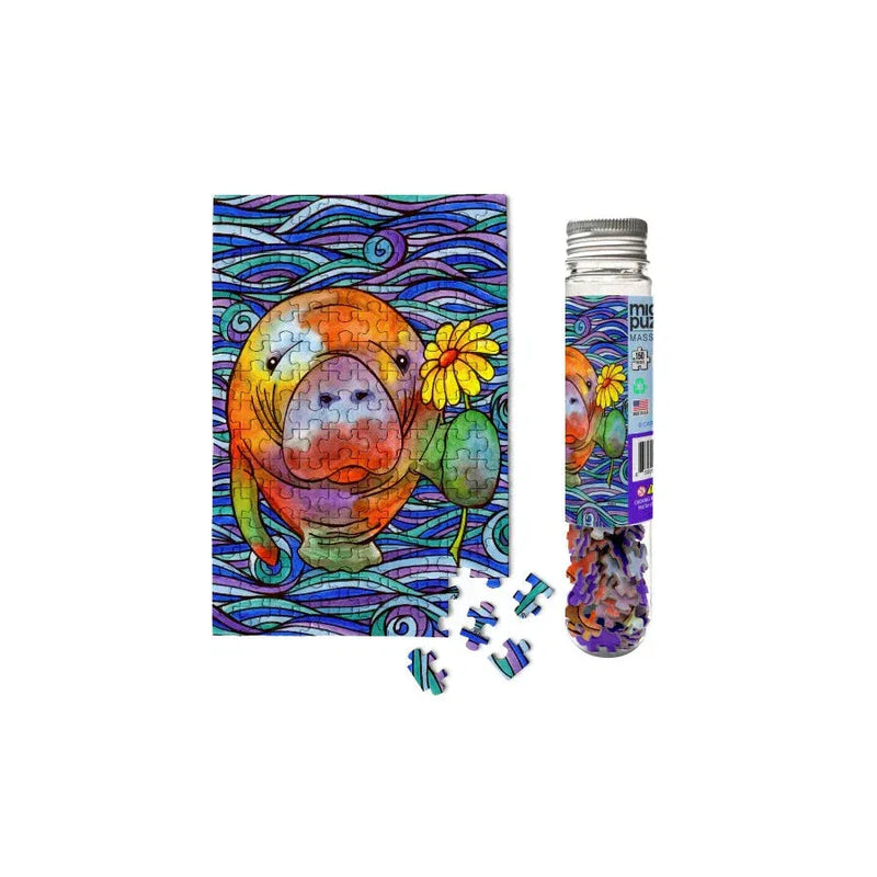 Hue Manatee 150 Piece Mini Jigsaw Puzzle Micro Puzzles - BIG FRENCHIES