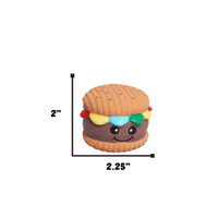 Big Buns Foodies Hamburger Ruff-Tex® Latex Ball Dog Toy - BIG FRENCHIES