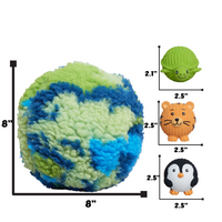 HuggleSnuffles™ SnuffleSphere™ Puzzle Ball - BIG FRENCHIES