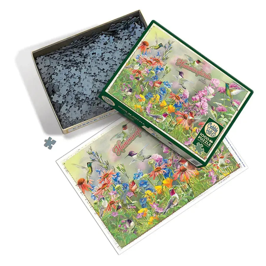 Hummingbirds 1000 Piece Jigsaw Puzzle Cobble Hill