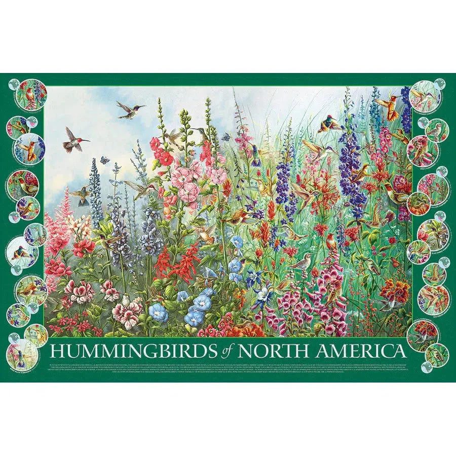 Hummingbirds of North America 2000 Piece Jigsaw Puzzle Cobble Hill