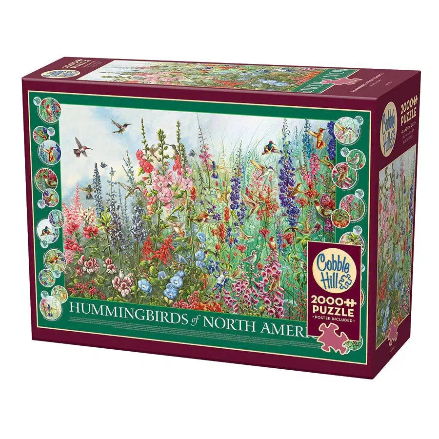 Hummingbirds of North America 2000 Piece Jigsaw Puzzle Cobble Hill