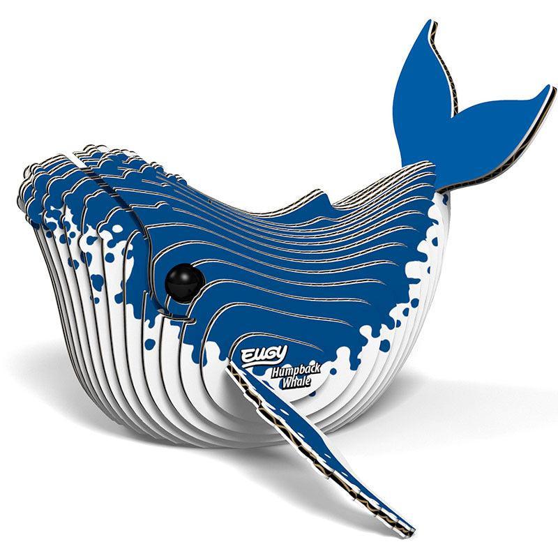 Humpback Whale 3D Cardboard Model Kit Eugy - BIG FRENCHIES