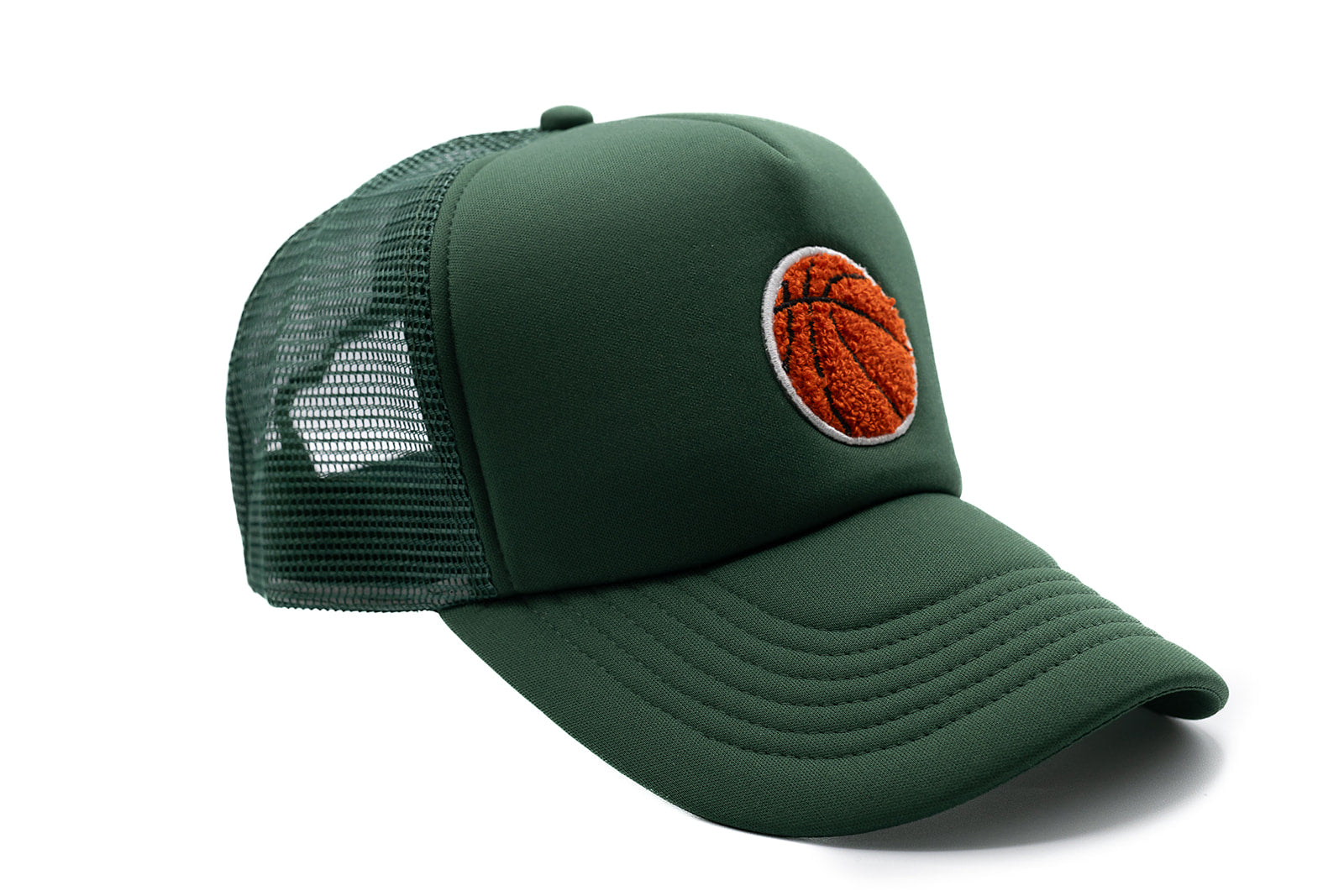 Basketball Patch Trucker Hat - BIG FRENCHIES