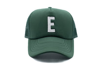Dark Green Letter Trucker Hat - BIG FRENCHIES