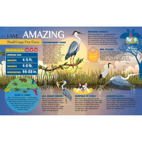 I Am Blue Heron 300 Piece Bird Shaped Jigsaw Puzzle Madd Capp