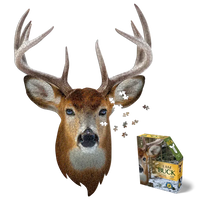 I Am Buck 550 Piece Head Shaped Jigsaw Puzzle Madd Capp - BIG FRENCHIES