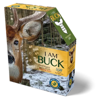 I Am Buck 550 Piece Head Shaped Jigsaw Puzzle Madd Capp - BIG FRENCHIES