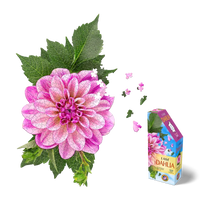I Am Dahlia 350 Piece Floral Shaped Jigsaw Puzzle Madd Capp