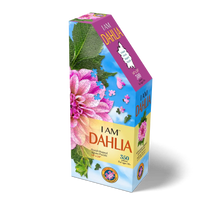 I Am Dahlia 350 Piece Floral Shaped Jigsaw Puzzle Madd Capp