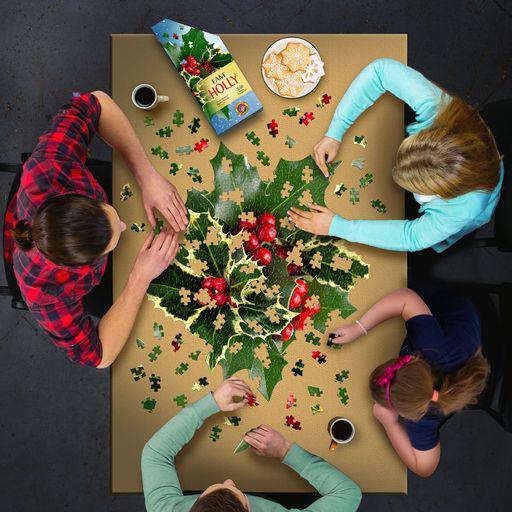I Am Holly 350 Piece Floral Shaped Jigsaw Puzzle Madd Capp - BIG FRENCHIES