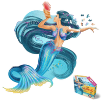 I Am Mermaid 1000 Piece Unique Shaped Jigsaw Puzzle Madd Capp - BIG FRENCHIES