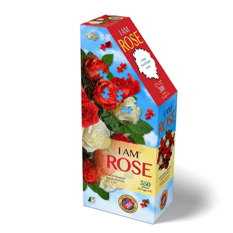 I Am Rose 350 Piece Floral Shaped Jigsaw Puzzle Madd Capp - BIG FRENCHIES