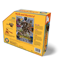 I Am Sasquatch 1000 Piece Creature Shaped Jigsaw Puzzle Madd Capp