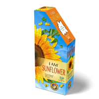 I Am Sunflower 350 Piece Floral Shaped Jigsaw Puzzle Madd Capp