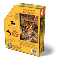 I Am Tiger 550 Piece Head Shaped Jigsaw Puzzle Madd Capp